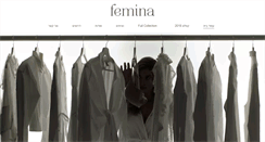 Desktop Screenshot of femina.co.il