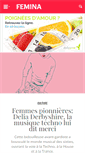 Mobile Screenshot of mobile.femina.ch