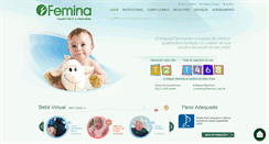 Desktop Screenshot of femina.com.br